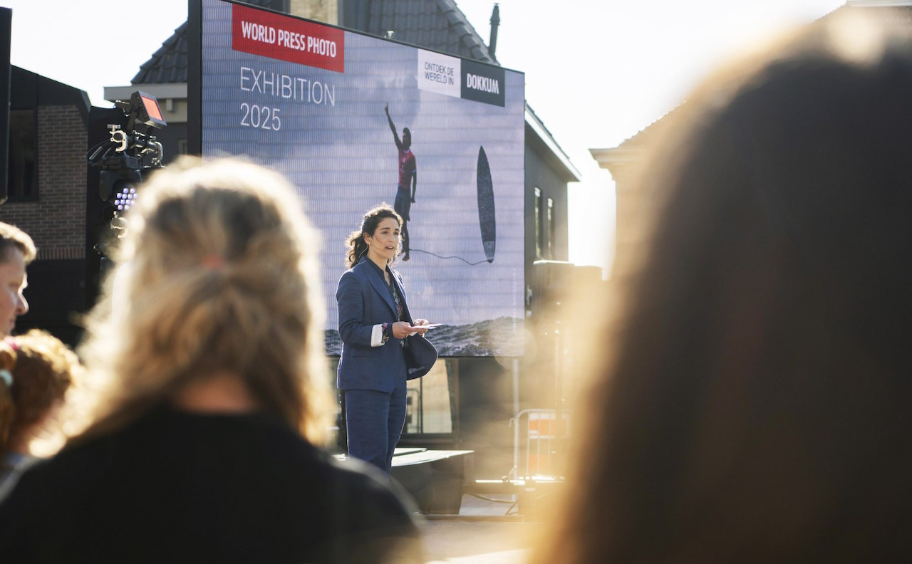 World Press Photo Exhibition 2025. Gesteund door het Dokkumer Stadsfonds