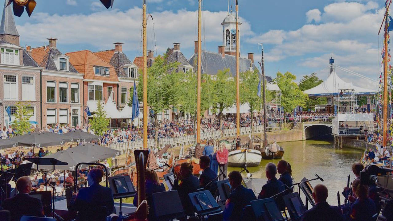 Admiraliteitsdagen 2023. Gesteund door het Dokkumer Stadsfonds