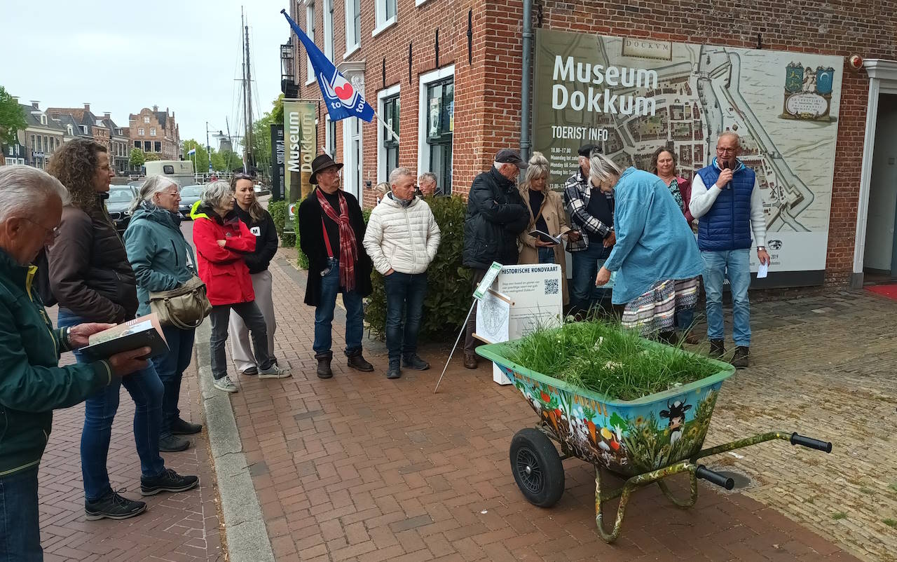 Deelname 'De Noarderling' aan festival Arcadia. Gesteund door het Dokkumer Stadsfonds